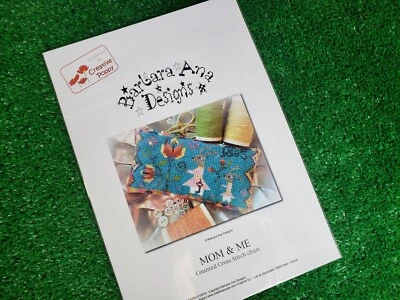 MOM & Me -  Cross Stitch Pattern - Barbara Ana Designs - Creative Poppy - Image 1 of 4