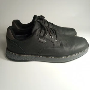 Skechers Garlan Pryor Waterproof Sneakers Shoes Mens Size 9 Black Relaxed Cooled - Picture 1 of 13