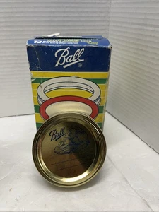 Ball Mason Regular Caps With Dome Lids 12 Bands & Lids New and Sealed - Picture 1 of 3