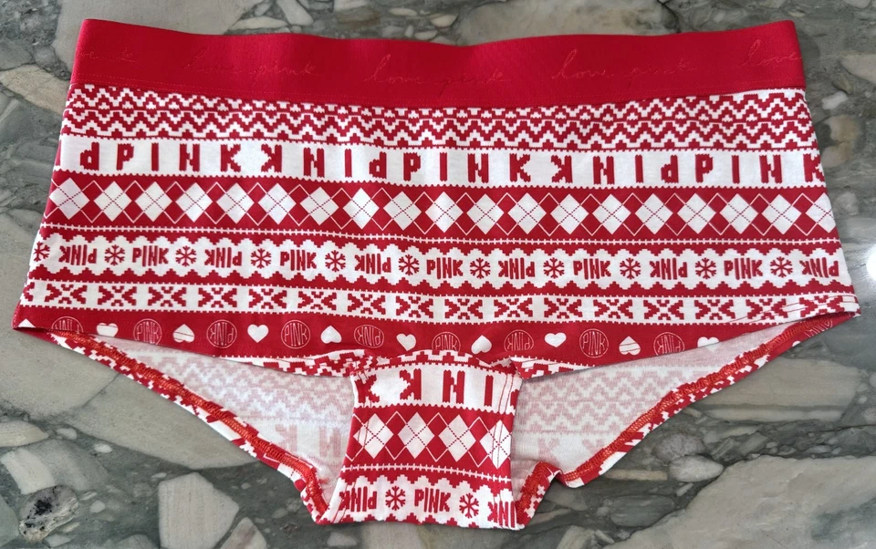 NUEVO Victoria Secret ROSA Algodón Logo Shortie Boyshort - Tú eliges Panty - XL Foto 1 de 1