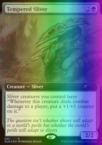 MTG Tempered Sliver (657/1164) Secret Lair Drop Series NM FOIL - Bild 1 von 1
