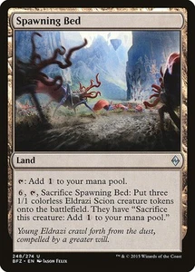 Spawning Bed - BFZ (Battle for Zendikar) #248 MTG Magic The Gathering - Picture 1 of 1