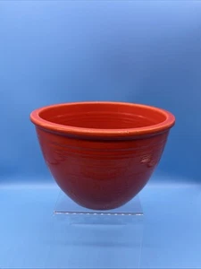 Vintage Fiesta  Mixing Bowl Radioactive Red *Chips *READ - Picture 1 of 22