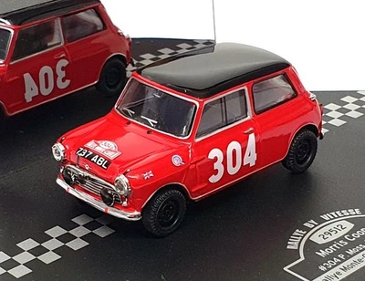 Vitesse 1/43 Scale 29512 - Mini Cooper #304 Monte Carlo Rally 1962 Moss/Wisdom - Image 1 of 4