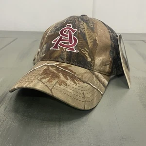 Arizona State Sun Devils Hat Baseball Cap Camo Strapback NCAA Siganutures ASU - Picture 1 of 8