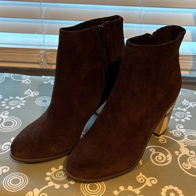 Botines de gamuza marrón Seychelles talla 6-1/2 Foto 1 de 4