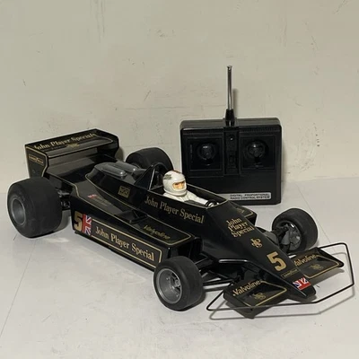 BANDAI John Player Special Mario Andretti Lotus Radio Controlled Car SEE VIDEO - Image 1 of 4
