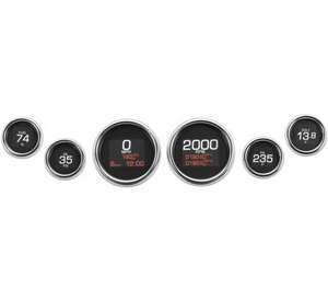 Paquete De Instrumentos Dakota Digital MLX Cromo Seis Medidores #MLX-8604 - Imagen 1 de 1