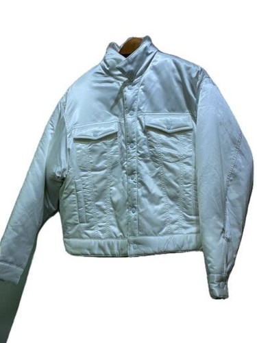 MAISON MARGIELA MM6 Giacca 40 Nylon WHT S62AN0012 S52227