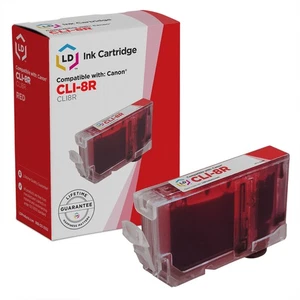 LD 0626B002 CLI8R CLI8 Red Ink Cartridge for Canon PIXMA iP4200 iP5200 iP6700D - Picture 1 of 7