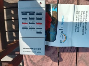 Nordmende Fernbedienung für Video V 300 mit Bedienungsanleitung in Originalverpa - Picture 1 of 2