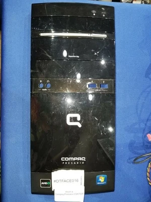 DTFACE016 - Compaq Presario CQ5700F Front Bezel Cover FacePlate 505171-001 - Image 1 of 2