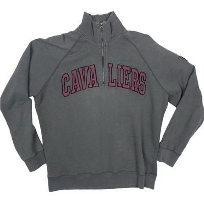Cleveland Cavaliers NBA Cuarto Cremallera Bordada Sudadera Talla Mediana Foto 1 de 4