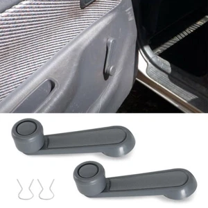 NEW PAIR Window Crank Lever Handle GRAY FOR Toyota Tacoma, T100, Pickup, Coroll - Bild 1 von 9