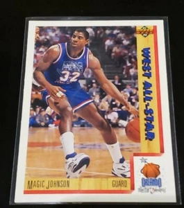 Magic Johnson West All Star Upper Deck 91-92 - Picture 1 of 2