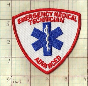 Emergenza Tecnico Medico Avanzato Scudo Merr Rosso bg43 Soccorso Antincendio EMT Patch - Foto 1 di 1