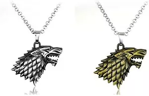 Game of Thrones Löwenkopf Anhänger Halskette Mode Schmuck für Mädchen Jugendliche UK - Bild 1 von 1