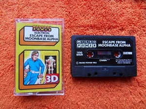 ESCAPE FROM MOONBASE ALPHA - by micro power - acorn electron cassette - Bild 1 von 5