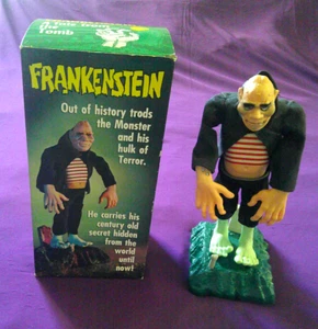 BLUSHING FRANKENSTEIN (1980 Poynter Products) 12 Inch Mod Monster, Original Box - Picture 1 of 12