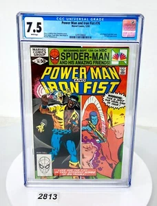 1981 - Power Man and Iron Fist #76 - CGC 7.5 - Warhawk App - Picture 1 of 3