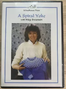 A Spiral Yoke DVD Knitting Techniques with Meg Swansen 2006 - Schoolhouse Press - Picture 1 of 6