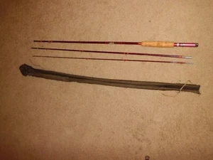 Vintage Horrocks-Ibbotson 1221 Power Glass 3 pc Fly Rod made in USA - Picture 1 of 6