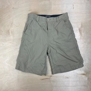 REI Beige Shorts MENS 30 Hiking Cargo pockets zip outdoor camping - Picture 1 of 17