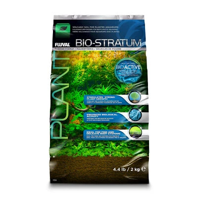 2 Kg Fluval Bio Stratum - für den Pflanzenwachstum aus Vulkanboden
