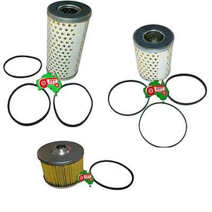 Fits for Massey Ferguson Oil Fuel Filter Kit 35 FE35 23C with 4 Cylinder Diesel - Picture 1 of 1