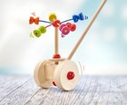 Selecta Kleinkind Karussell Schiebefigur Nachziehspielzeug Holzspielzeug 62031