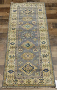 2'3'x5'7" New Fine Pak Super Kazak hand knotted wool Oriental area rug runner - Picture 1 of 5