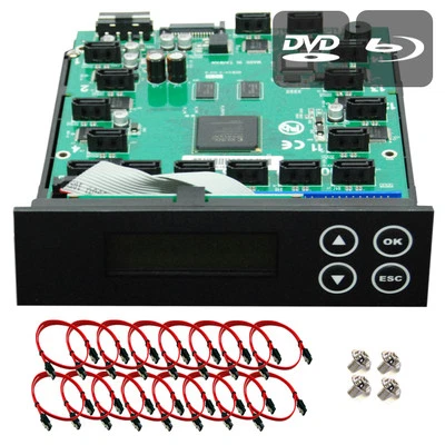 Produplicator 1-15 CD/ DVD/ BD Blu-ray SATA Burner Duplicator Copier CONTROLLER - Image 1 of 3