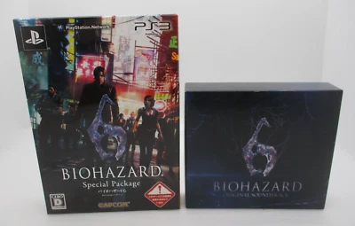 PS3 BIOHAZARD 6 Special Package & ORIGINAL SOUNDTRACK CD Japan Resident Evil - Image 1 of 4