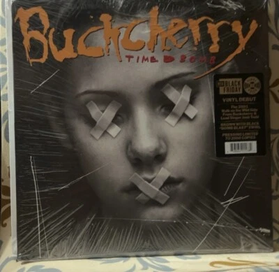 Sealed New LP Record Vinyl BUCKCHERRY Time bomb LIMITED 2000 copies Color vinyl - Image 1 of 2