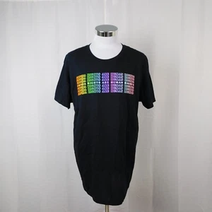 LGBT Rights Are Human Rights Plus Size Short Sleeve Pride T-Shirt 3X Black #6500 - Picture 1 of 6