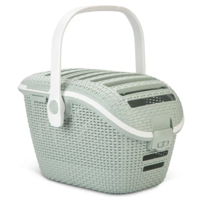 Curver Transportbox hellblau 51x38x33 cm für Hunde - sicher & komfortabel - Bild 1 von 4