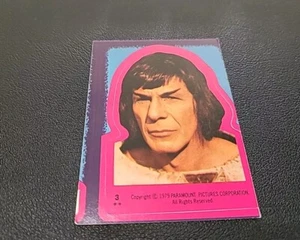 1979 Topps Star Trek: The Motion Picture Sticker #3 The Vulcan Mr. Spock - Picture 1 of 2