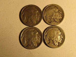 4 1913 D T1 Büffelnickel in gutem Zustand - Bild 1 von 2