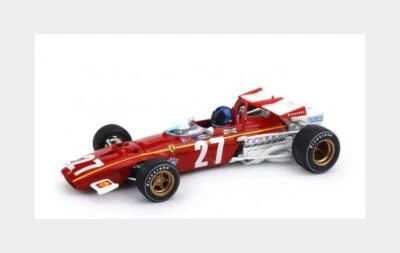 1:43 BRUMM Ferrari F1 312B #27 Belgium Gp 1970 Jacky Ickx +Figure R444-CH - Immagine 1 di 2