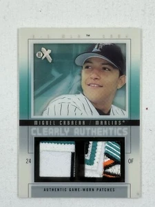2004 Fleer E-X Miguel Cabrera #CA-MC Clearly Authentics - Picture 1 of 2