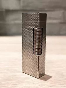Vintage Dunhill Rollagas Silver Plated Lighter Used - Picture 1 of 9
