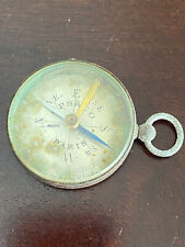 VINTAGE OASACO PARIS COMPASS, MADE IN FRANCE, POINTS NORTH, LOTS OF PATINA