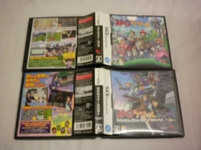 RPG Maker DS + RPG Maker DS Plus 2Games set RPG Tsukuru Nintendo DS NDS Japan - Image 1 of 3