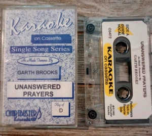 Karaoke on Cassette Garth Brooks "Unanswered Prayers" Single Song Series - Picture 1 of 2