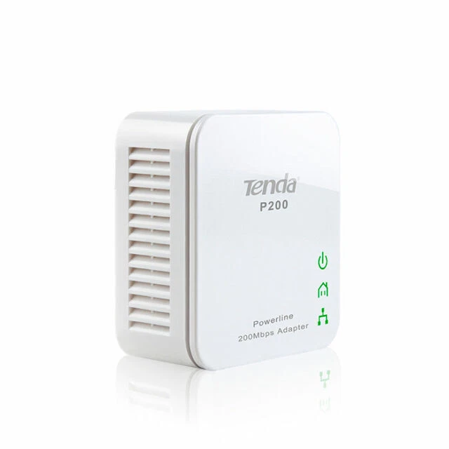 Tenda P200 Adattatore di Rete Powerline 200 Mbps - Bianco