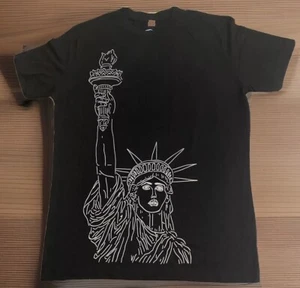 Disclosure Caracal Tour Medium 2016 T-Shirt Statue Of Liberty Concert Band NEW - Picture 1 of 8