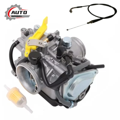 For Honda TRX400EX TRX400 EX Sportrax 400 2X4 2005 2006-2008 Carburetor & Cable - Image 1 of 4