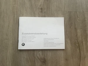 BMW E36 E46 E39 Z3 Zusatzbetriebsanleitung Standheizung “Inline” 01290007691 RAR - Bild 1 von 2