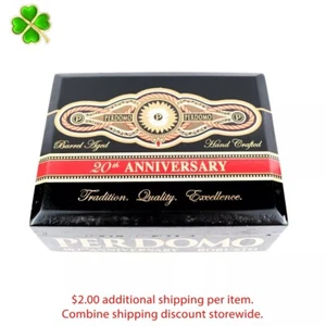 Caja de cigarros de madera vacía Perdomo Robusto 20 aniversario 8" x 6" x 3" - Imagen 1 de 12