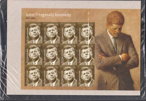 US Stamp Scott #5175 JFK Pane of 12, Unique Solvent Smear, in Original Packaging - Picture 1 of 2
